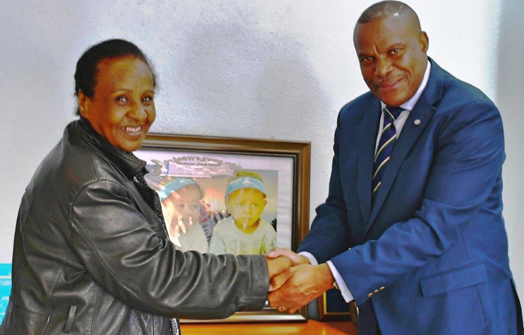 Presentation of Credentials to the State of Eritrea by Dr Martins Ovberedjo New WHO Representative to Eritrea